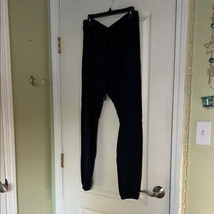 Stateside Softest Fleece Navy Blue Jogger Pants